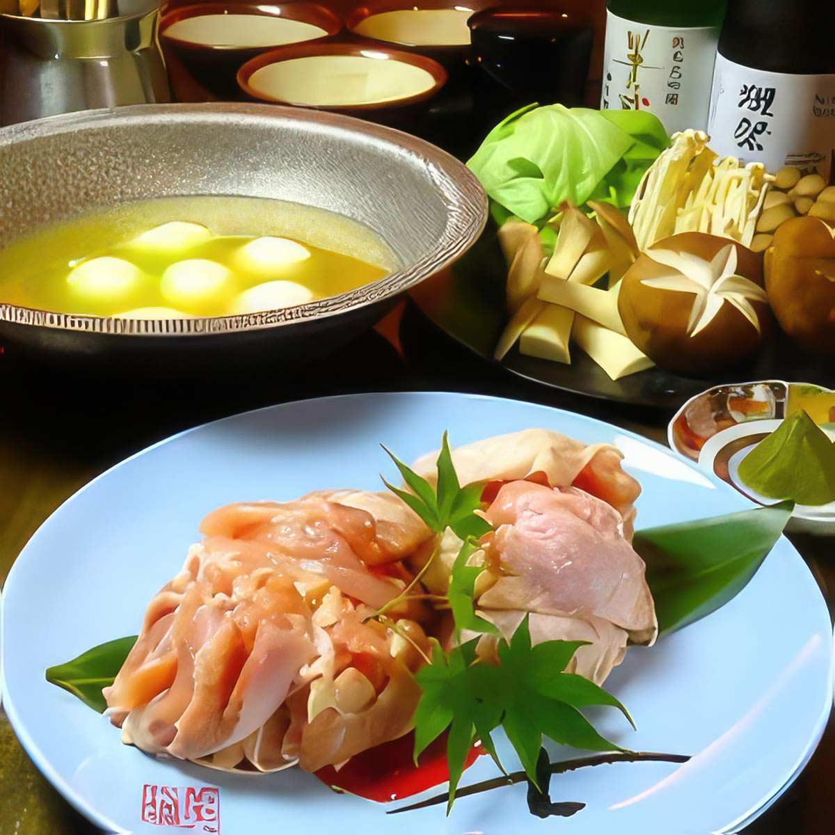 水炊き鍋コース